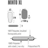 Minto XL 41117, juodas stovyklavimo kilimėlis