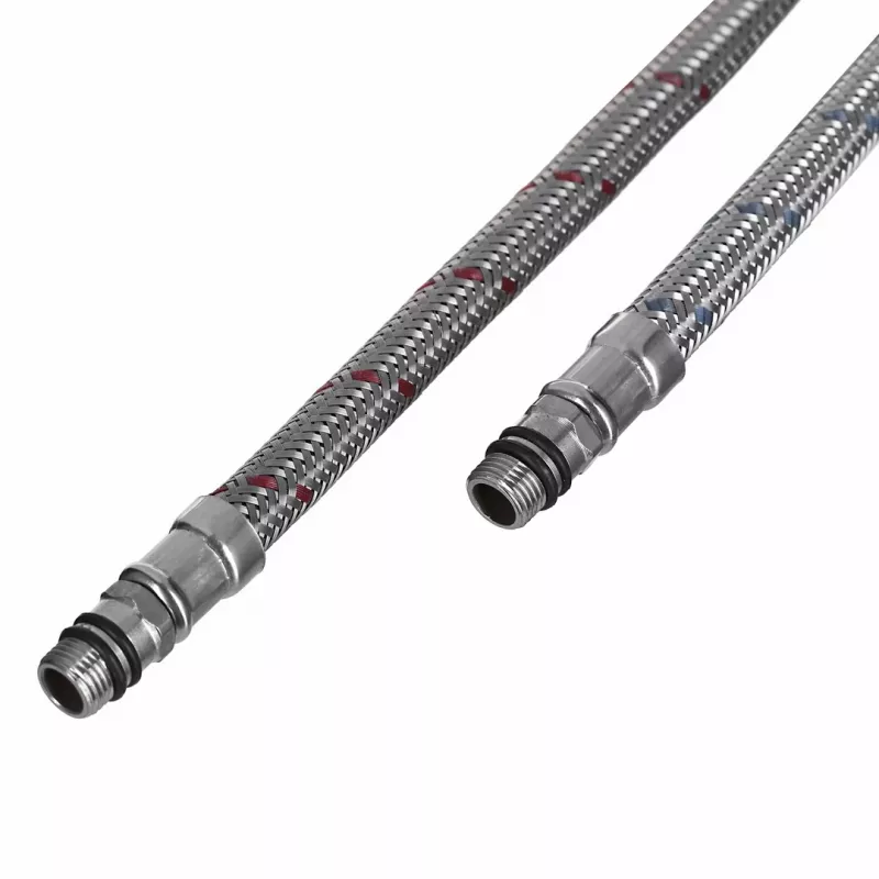 Virtuvės maišytuvas PYRAMIS 090919638 juodas chromas – vienos svirties, sukamas snapas, 23 cm siekis, 41 cm aukštis