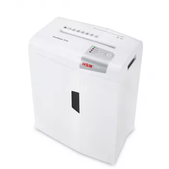 HSM shredstar X10 dokumentų smulkintuvas, 4,5 x 30 mm + atskiras CD pjovimo mechanizmas