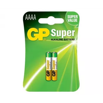 GP Battery GP25A LR61 Mini AAAA – Šarminė baterija 1,5 V, 2 vnt.