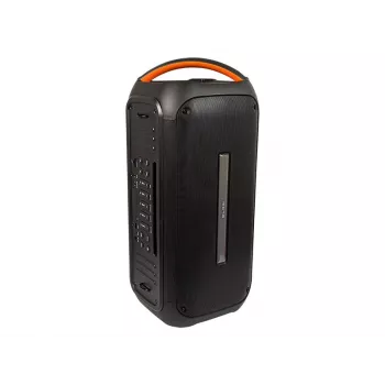 Nešiojamas mono Bluetooth garsiakalbis BLOW 30-392# – 6000 mAh baterija, 6,5 W RMS, Bluetooth 5.0, MicroSD, AUX, Micro-USB, 2 garsiakalbiai, juodas