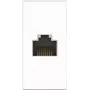 Kindermann 7464000527. Buchsen-Typ: RJ-45, Module Menge (max): 1 Modul(e). Produktfarbe: Weiß. Breite: 45 mm, Tiefe (min): 4,7 cm (7464000527)