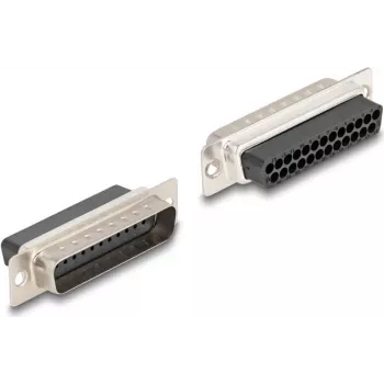 DeLOCK D-Sub 15 pin moteriškas į RJ45 moterišką surinkimo rinkinys baltas VGA RJ-45