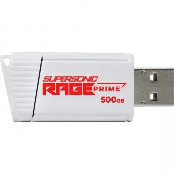 Patriot Rage Prime 512 GB USB 3.2 atmintukas 600 MB/s 8K IOPS
