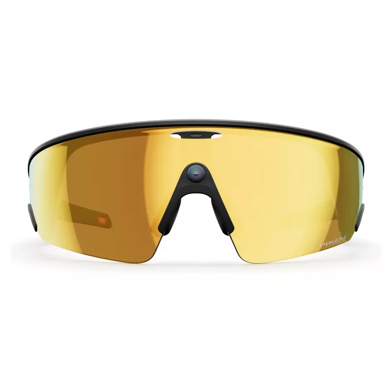 META Oakley Vanguard akiniai su Meta AI, juodi, Prizm 24K