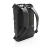 Kuprinė XDDESIGN Urban Lite Black — 21 L (išplečiama iki 27 L), 15,6 col. nešiojamojo kompiuterio skyrius, vandeniui atspari, su lagamino diržu