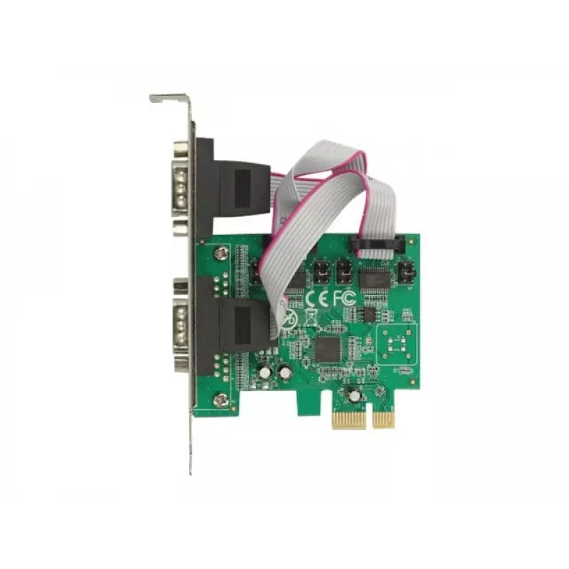 DeLOCK 89641 PCIe sąsajos plokštė su 2 RS-232 prievadais