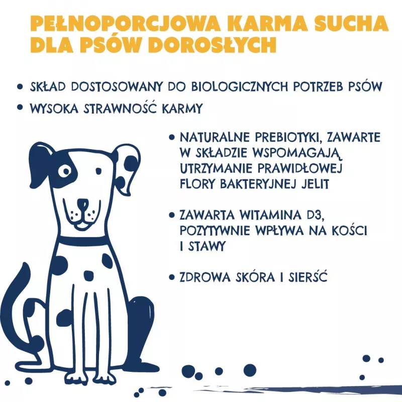 TEO Rich in poultry sausas šunų ėdalas su paukštiena 9 kg