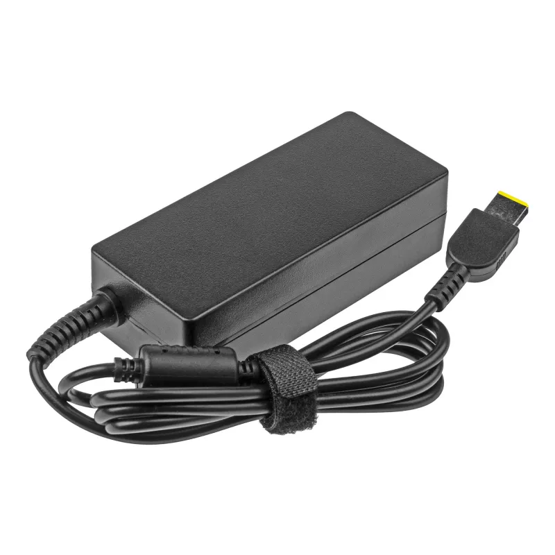 Maitinimo adapteris Green Cell AD38AP 65W, skirta Lenovo nešiojamiesiems kompiuteriams, 20V 3,25A, 1,2 m laidas, juodas