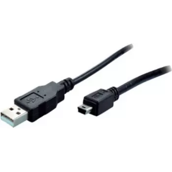 USB laidas ShiverPeaks BS77163 3 m USB 2.0 A – Mini-B juodas