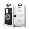 Karl Lagerfeld minkštas silikoninis dėklas RSG juodas, skirtas Apple iPhone 14 Pro KLHCP14LSRSGRCK