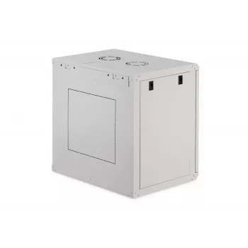 Sieninis stovo spintos korpusas DIGITUS Dynamic-N 12U, 19 colių, 600x450 mm (PxG), IP20, rakinamas, nesurinktas