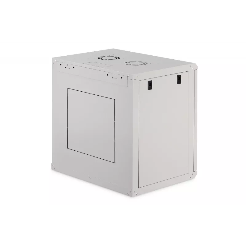 Sieninis stovo spintos korpusas DIGITUS Dynamic-N 12U, 19 colių, 600x450 mm (PxG), IP20, rakinamas, nesurinktas