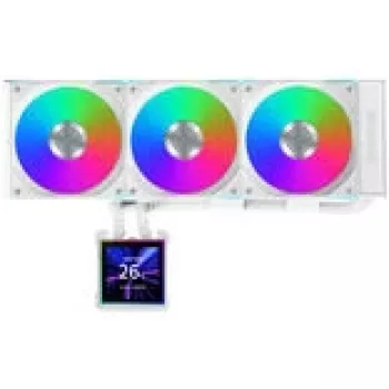 Skystas CPU aušintuvas Lian Li HydroShift II LCD-S 360mm su RGB ir LCD ekranu