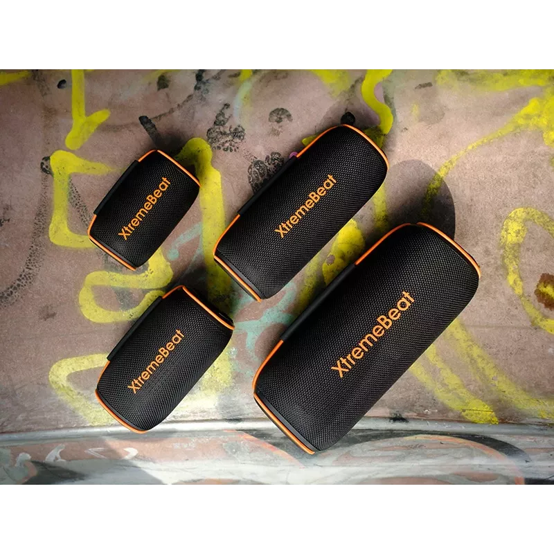 Tracer XtremeBeat Lite TWS nešiojamas Bluetooth garsiakalbis, juodas, 10 W