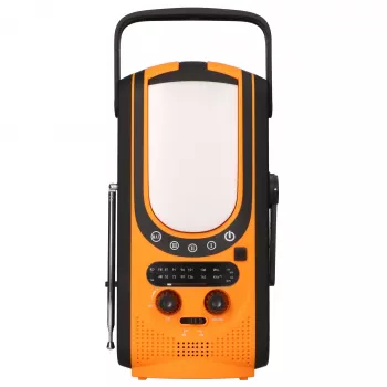 Extralink Power Ranger EPS-6000 | Power Bank | 6000 mAh, FM radijas, LED šviesa, dinamo, saulės baterija