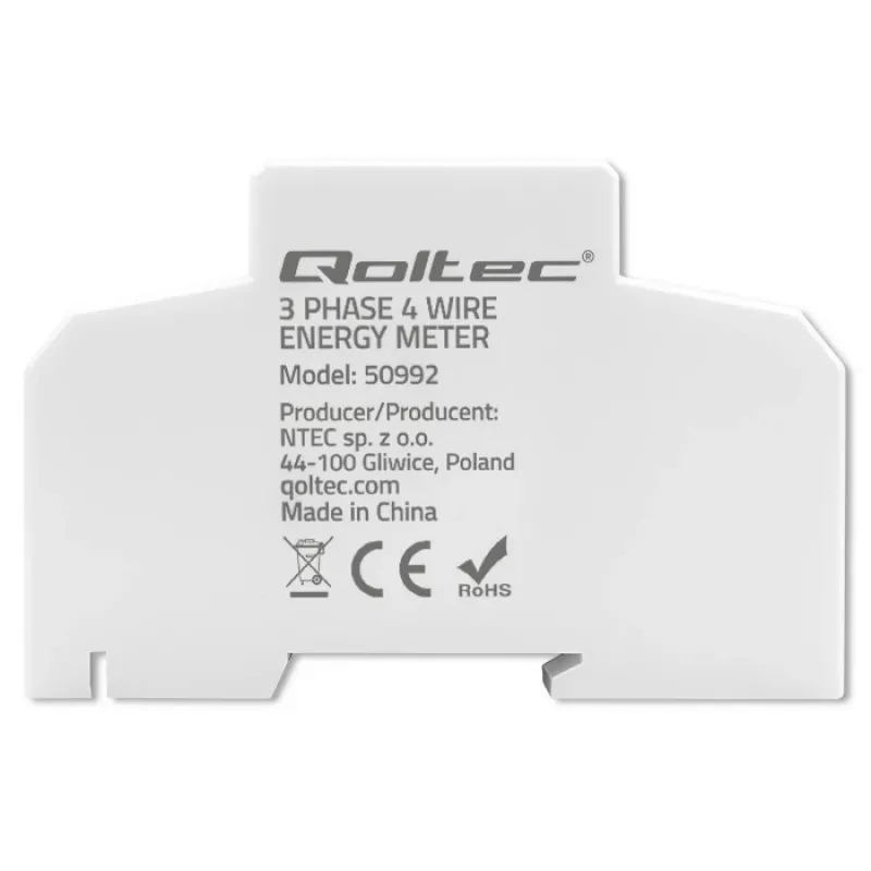 Trifazis elektroninis skaitiklis QOLTEC 50992 400V 100A