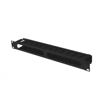 Kabelių vedimo juosta Lanberg AK-1704-B Juoda 482,5 mm 1 vnt.
