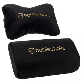 noblechairs Pagalvių rinkinys EPIC/ICON/HERO/LEGEND - juoda/auksinė