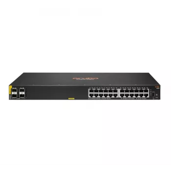 HPE Aruba Networking CX 6000 24G Class4 PoE 4SFP 370W valdomas tinklo jungiklis