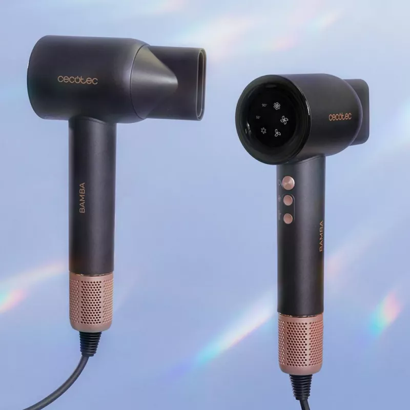 Cecotec Bamba IoniCare RockStar Nano IonTech plaukų džiovintuvas 1600 W, juodas