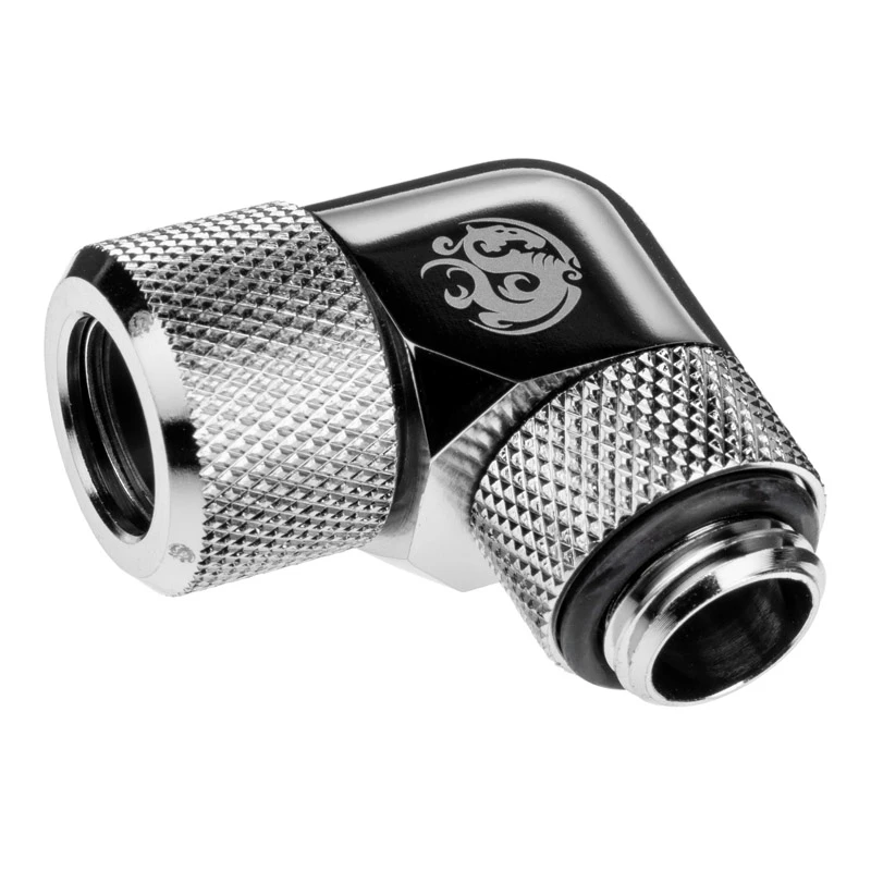 Žalvario vamzdelis aušinimo sistemai BitsPower BP-E90RMLA12 – 12 mm skersmens, sidabrinis