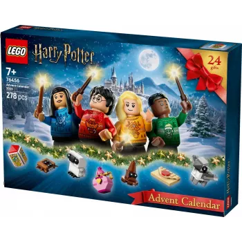 Konstruktorius LEGO Kalėdų kalendorius „Haris Poteris“ 2025 rinkinys 76456 – 278 dalių, 8 minifigūrėlės, nuo 7 metų