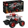 LEGO TECHNIC 42200 Monster Jam™ ThunderROARus™ su atgalinio paleidimo mechanizmu