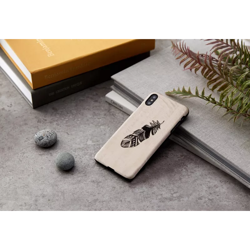 Dėklas iPhone XS Max man and wood Indian Black