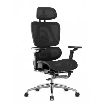 Ergonomiška biuro kėdė mark adler Expert 7.9 Black – juodas audinys, modelis MA-EXPERT 7.9 BLACK