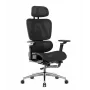 Ergonomiška biuro kėdė mark adler Expert 7.9 Black – juodas audinys, modelis MA-EXPERT 7.9 BLACK