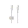 USB C laidas Belkin BOOST↑CHARGE PRO Flex 2m USB C baltas