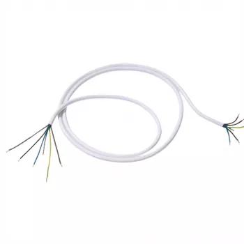 Maitinimo laidas Bachmann 119.280, baltas, 1,5 m, 250 V, 16 A