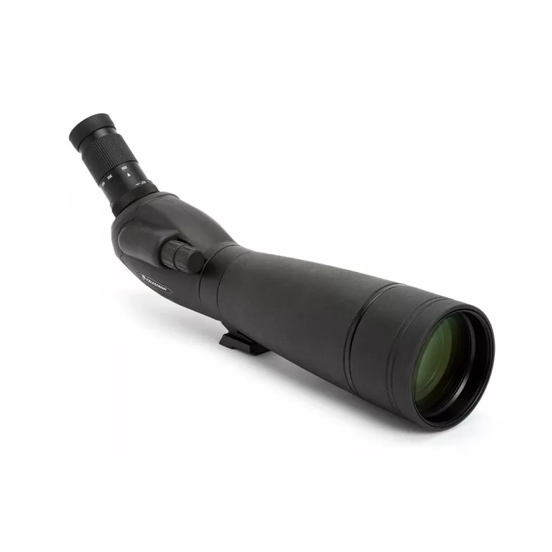 Celestron TrailSeeker 80-45 laipsnių žiūroninis teleskopas 60x BaK-4 juodas