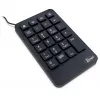 Skaitmeninis klaviatūros blokas Inter-Tech KB-120 Universal USB juodas