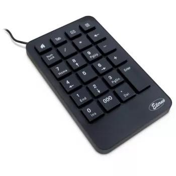 Skaitmeninis klaviatūros blokas Inter-Tech KB-120 Universal USB juodas