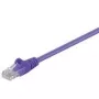 Tinklo laidas Goobay 95278-GB Violetinis 3m Cat6 U/UTP