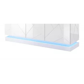 Komoda su LED apšvietimu QIU 2D1K RGB