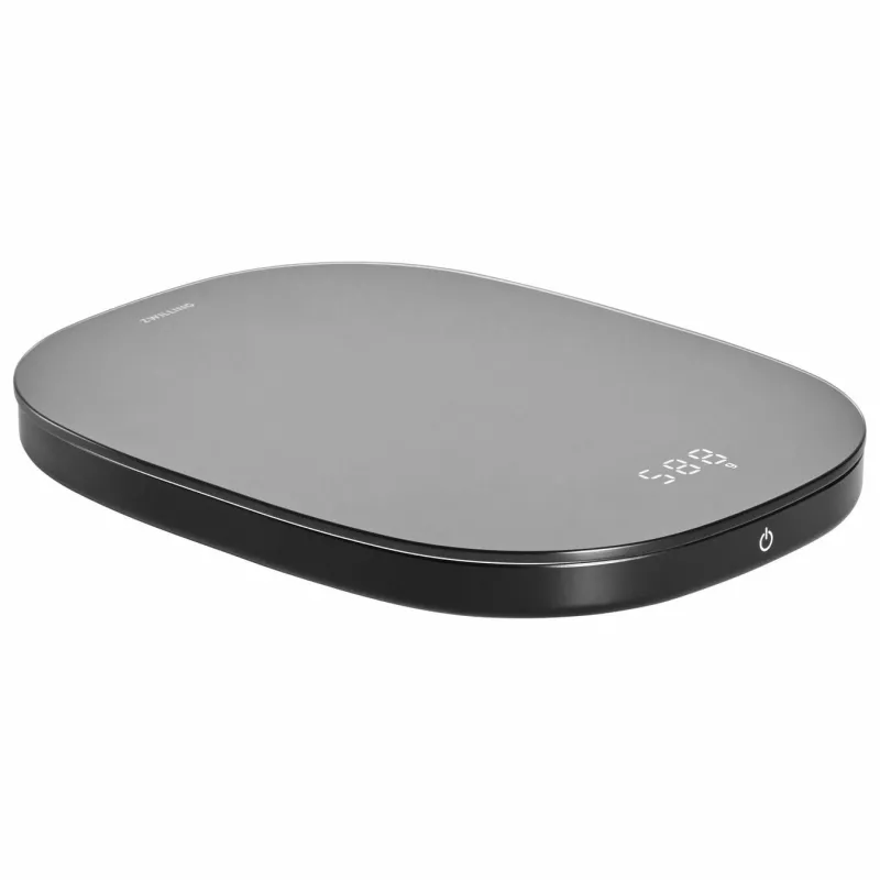 Virtuvinės svarstyklės ZWILLING 53011-053-0 – 10 kg talpa, juodos ovalios, LCD ekranas