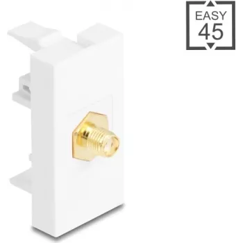 Adapteris DELOCK SMA motina-SMA motina 90914, baltas