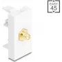 Adapteris DELOCK SMA motina-SMA motina 90914, baltas
