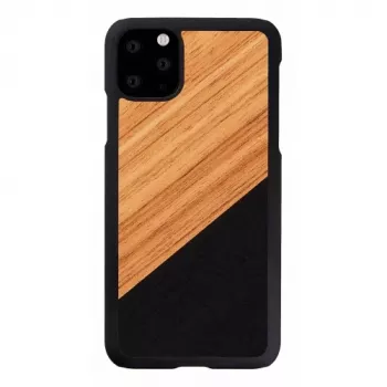 Dėklas iš medžio ir polikarbonato iPhone 11 Pro Max – western black