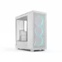 Fractal Design Epoch White TG RGB Clear Tint – baltas kompiuterio korpusas