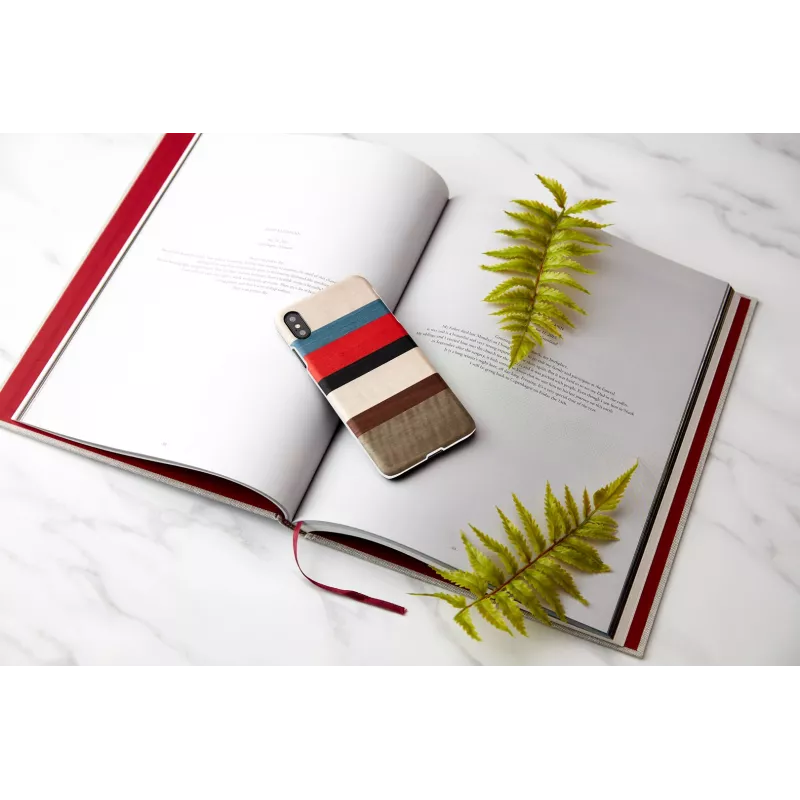 Dėklas iPhone XS Max man and wood corallina white