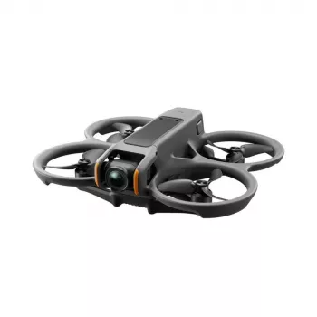 Dronas DJI Avata 2 – maksimalus nuotolis 13 000 m, maks. greitis 27 m/s, 4 rotorai, juodas (be akinių ar nuotolinio valdiklio)