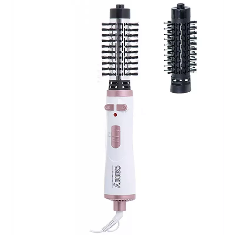 Plaukų formavimo rinkinys Camry CR 2021 – garinis formuotojas, 1000 W, 3 šildymo lygiai, Pilka/Mėlyna/Juoda