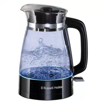 Russell Hobbs 26080-70 elektrinis virdulys 1,7 L 2400 W Juodas, Skaidrus