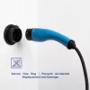 Akyga AK-SC-E01 sieninis Type 2 elektromobilio įkrovimo jungties laikiklis