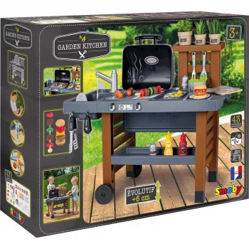 Garten Kitchen, žaidimų virtuvė pilka/ruda