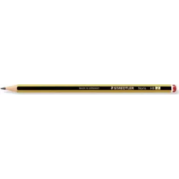 STAEDTLER Noris 120 Bleistifte HB schwarz/gelb 12 St. (NORIS120-2)